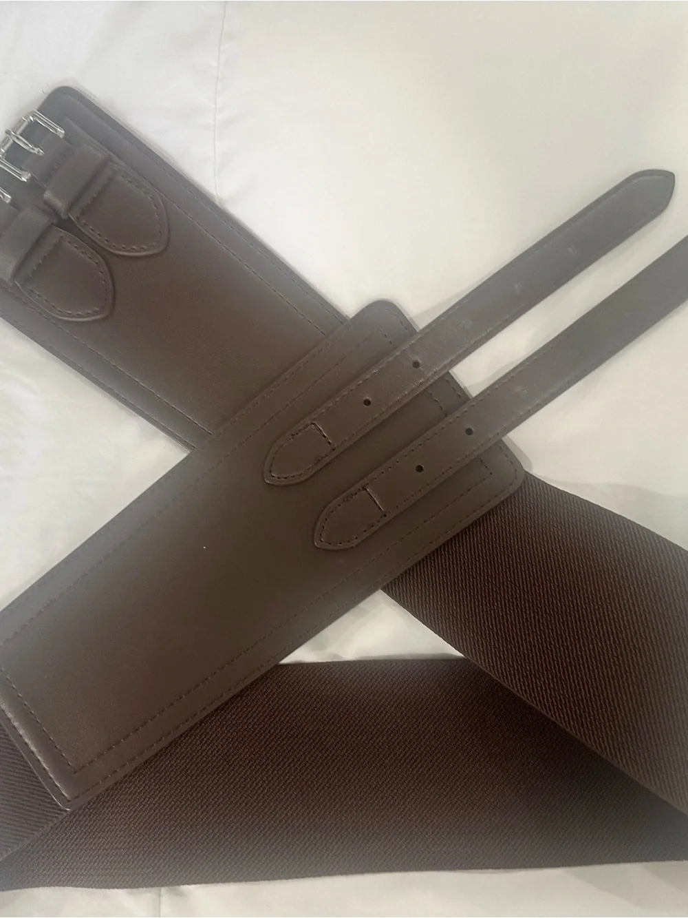 Brown Leather women’s belt